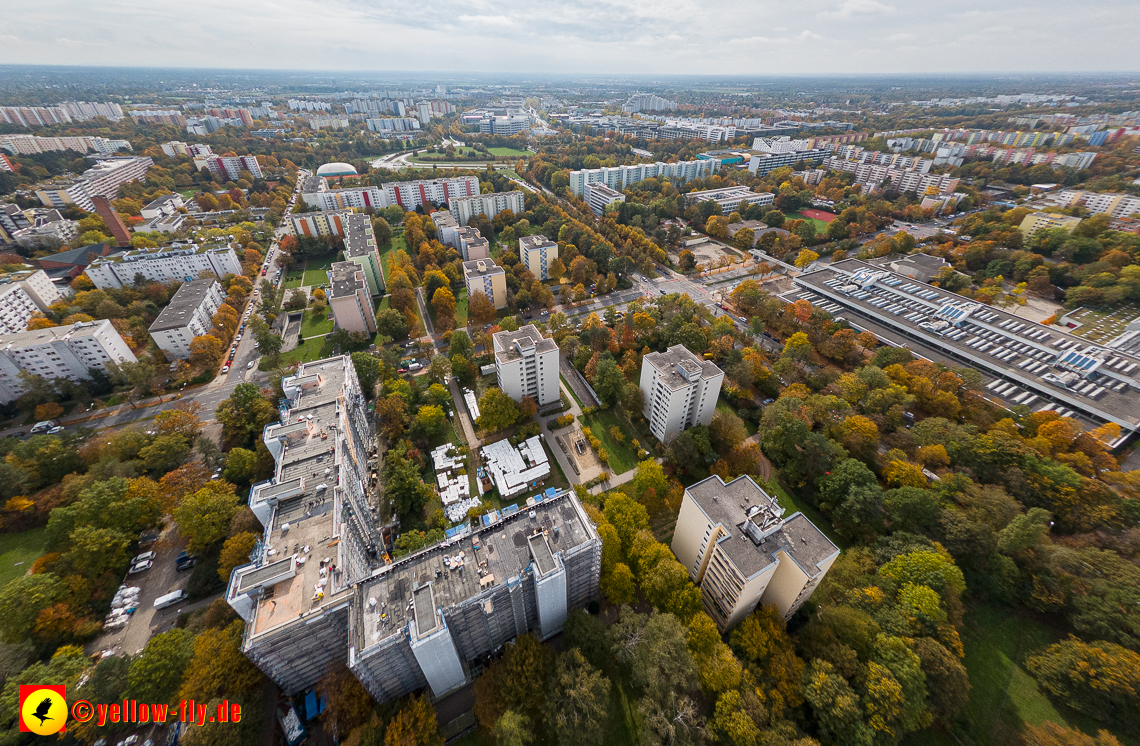 13.10.2022 - Fassadensnaierung am Karl-Marx-Ring 11-21